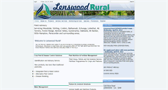 Desktop Screenshot of lenswoodrural.com